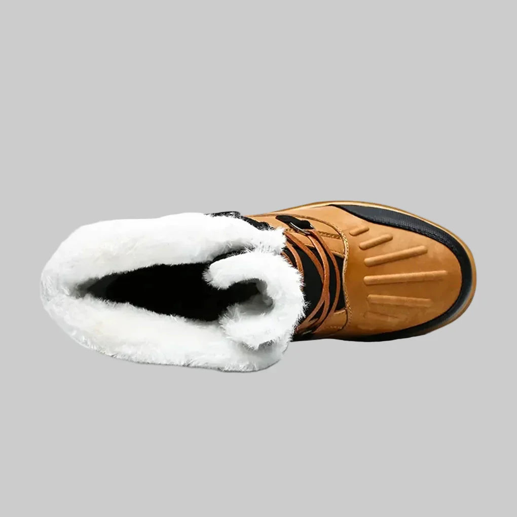 Charly | Men's Insulated Snow Boots with Fur Lining