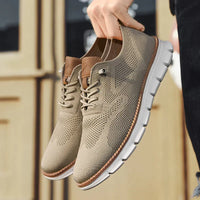 Sisica | Men's Breathable Knit Casual Sneakers