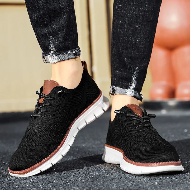Charly | Men's Knit Dress Sneakers