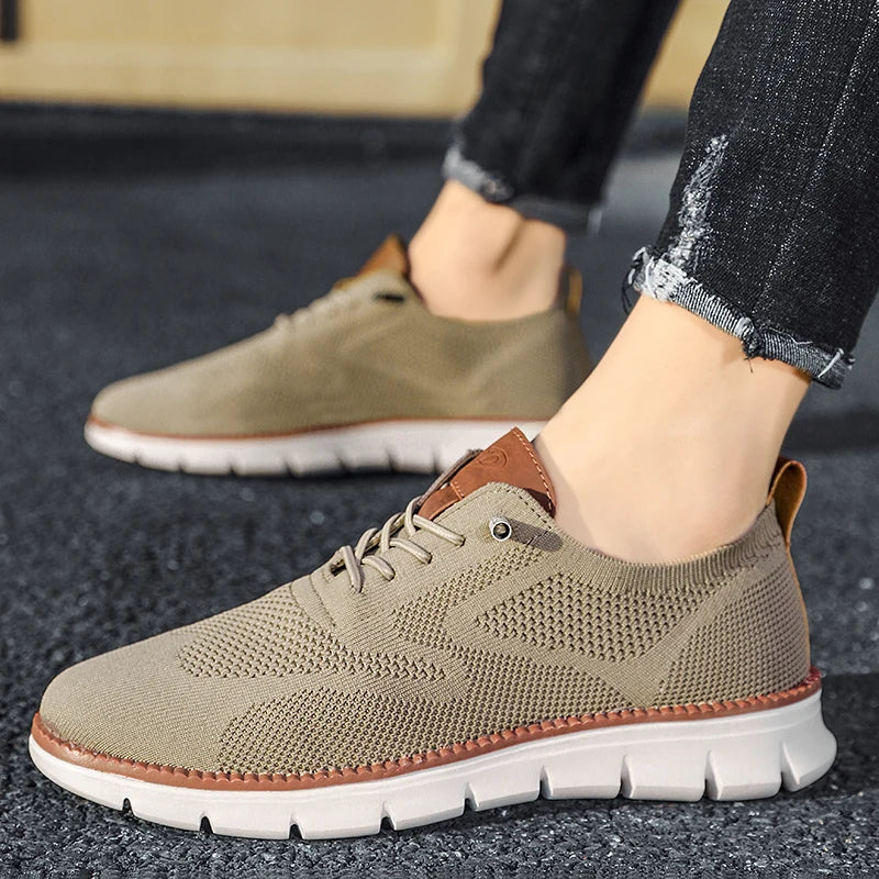 Charly | Men's Knit Dress Sneakers