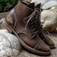 Sisica | Classic Lace-Up Ankle Boots