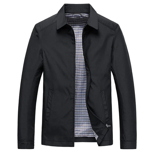 Charly | Men's Lightweight Jacket with Checked Lining