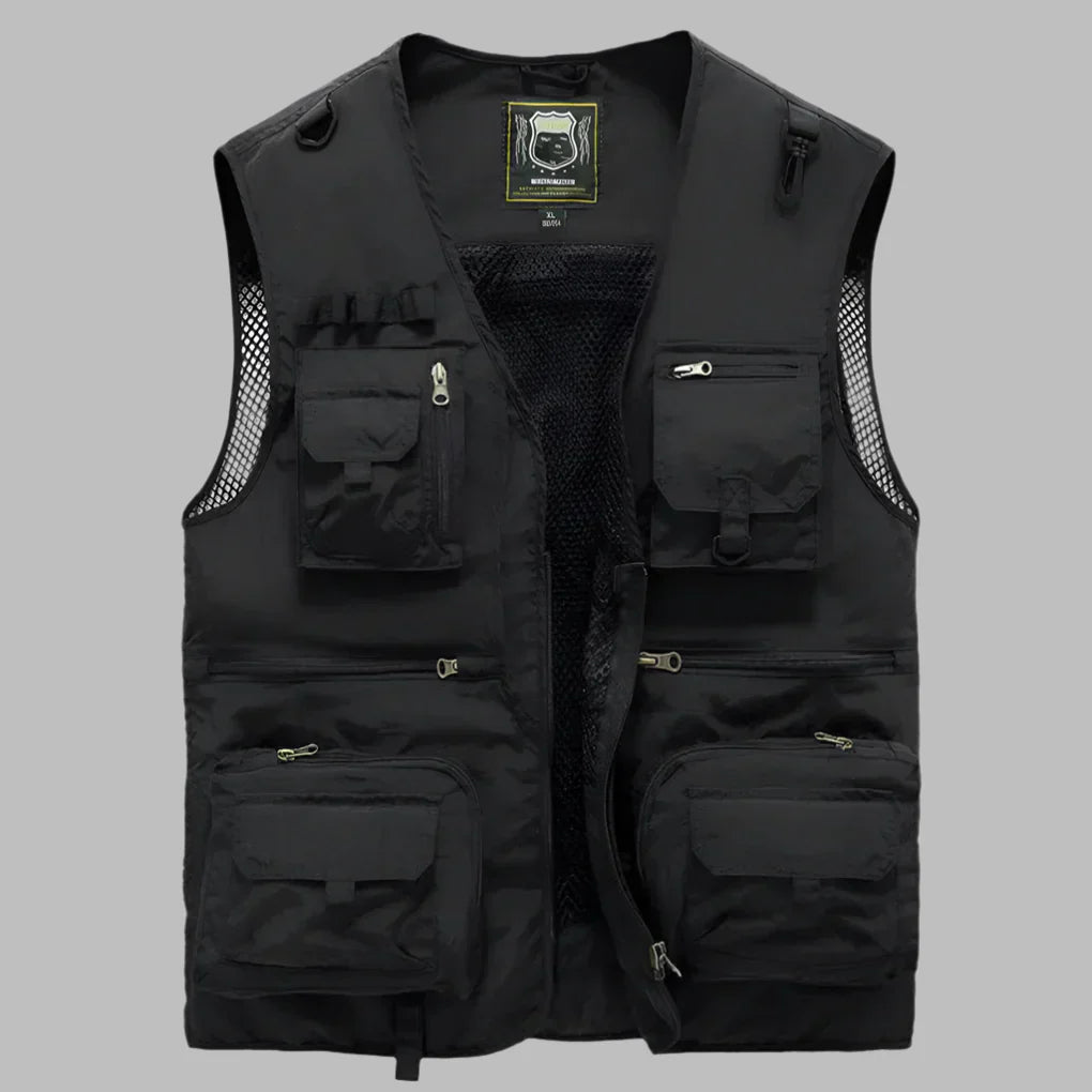 Charly | Men's Lightweight Vest with Multiple Pockets