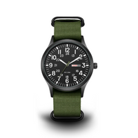 Sisica | Men's Military Field Watch with Luminous Dial