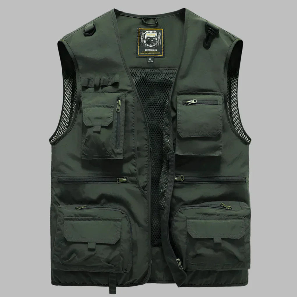 Charly | Men's Multi-Pocket Utility Vest