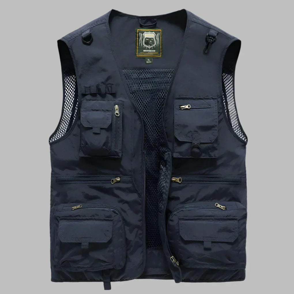 Charly | Men's Multi-Pocket Utility Vest
