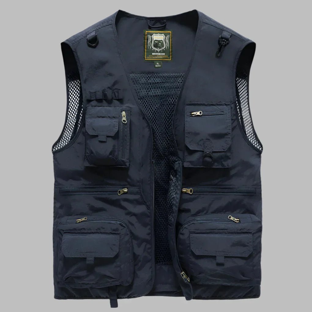 Charly | Men's Multi-Pocket Utility Vest