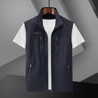 Sisica | Men's Versatile Multi-Pocket Zipper Vest