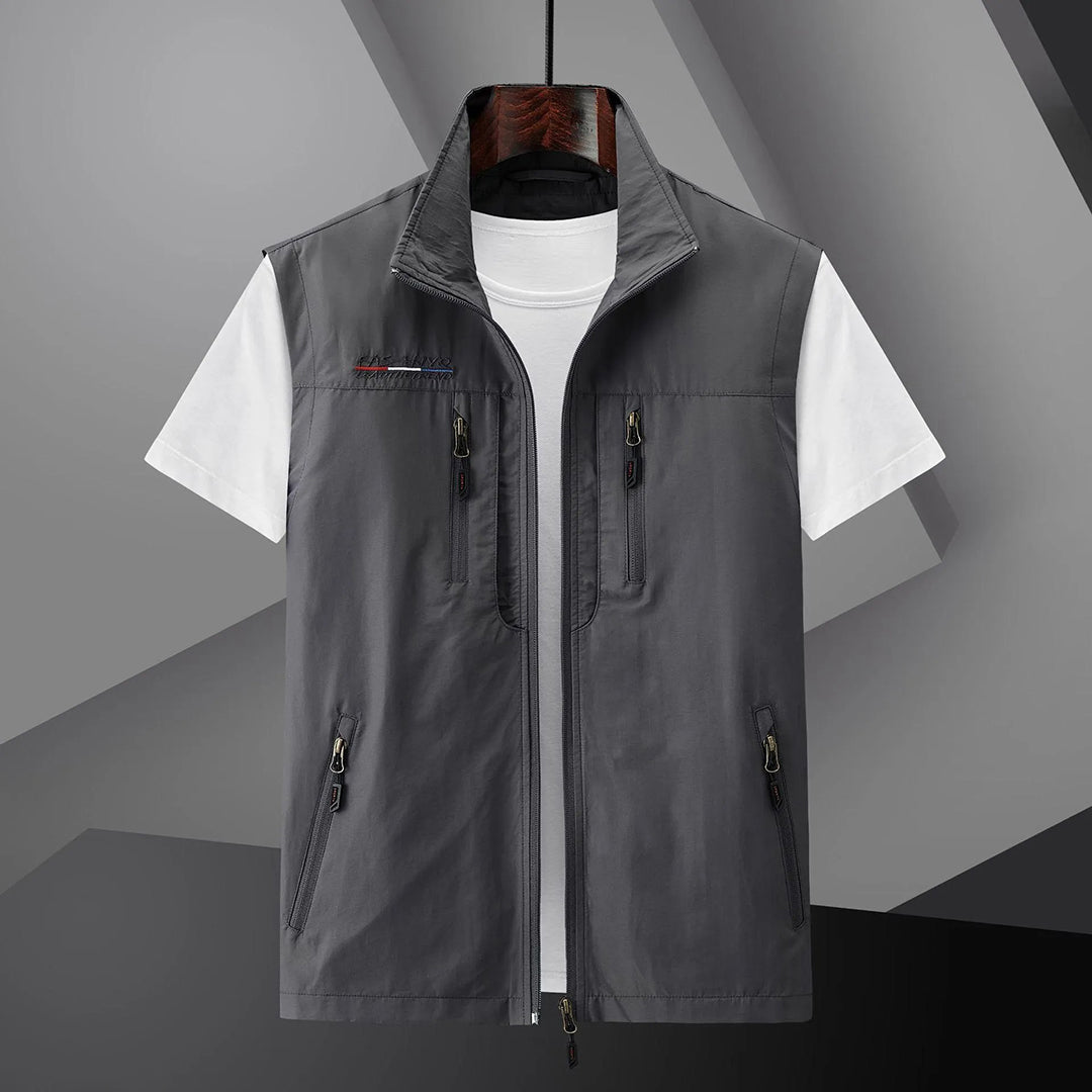 Charly | Men's Outdoor Utility Vest with Multiple Pockets