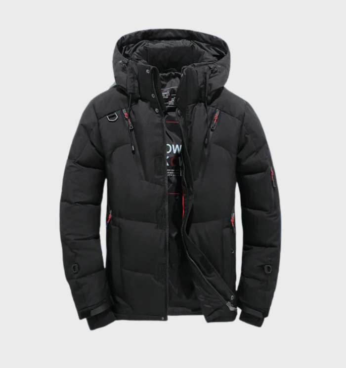 Charly | Men's Padded Parka Winter Jacket with Hood