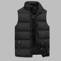 Sisica | Insulated Quilted Vest with Zipper Pockets