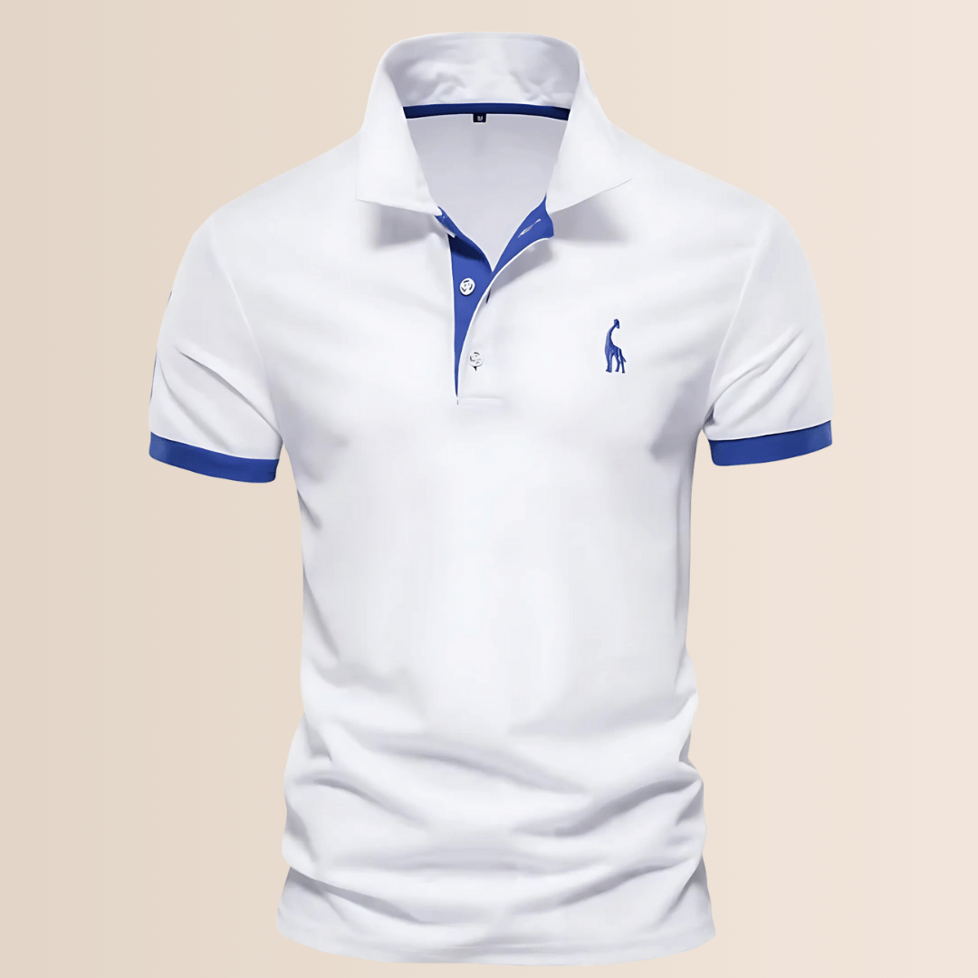 Charly | Men's Polo Shirt with Contrasting Trim