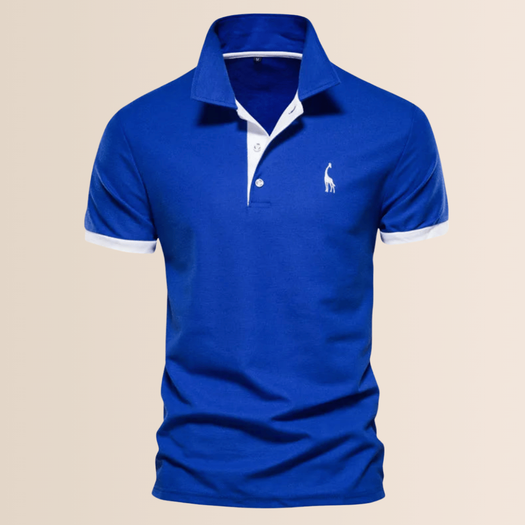 Charly | Men's Polo Shirt with Contrasting Trim