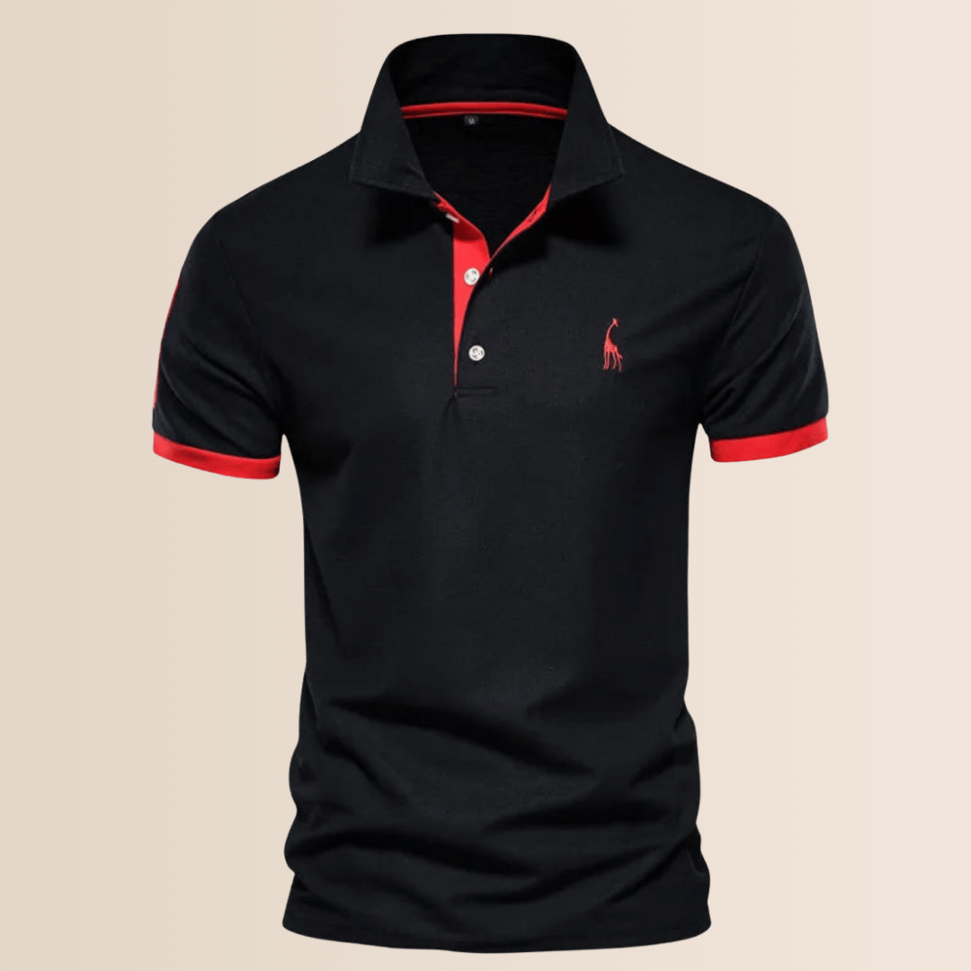 Charly | Men's Polo Shirt with Contrasting Trim