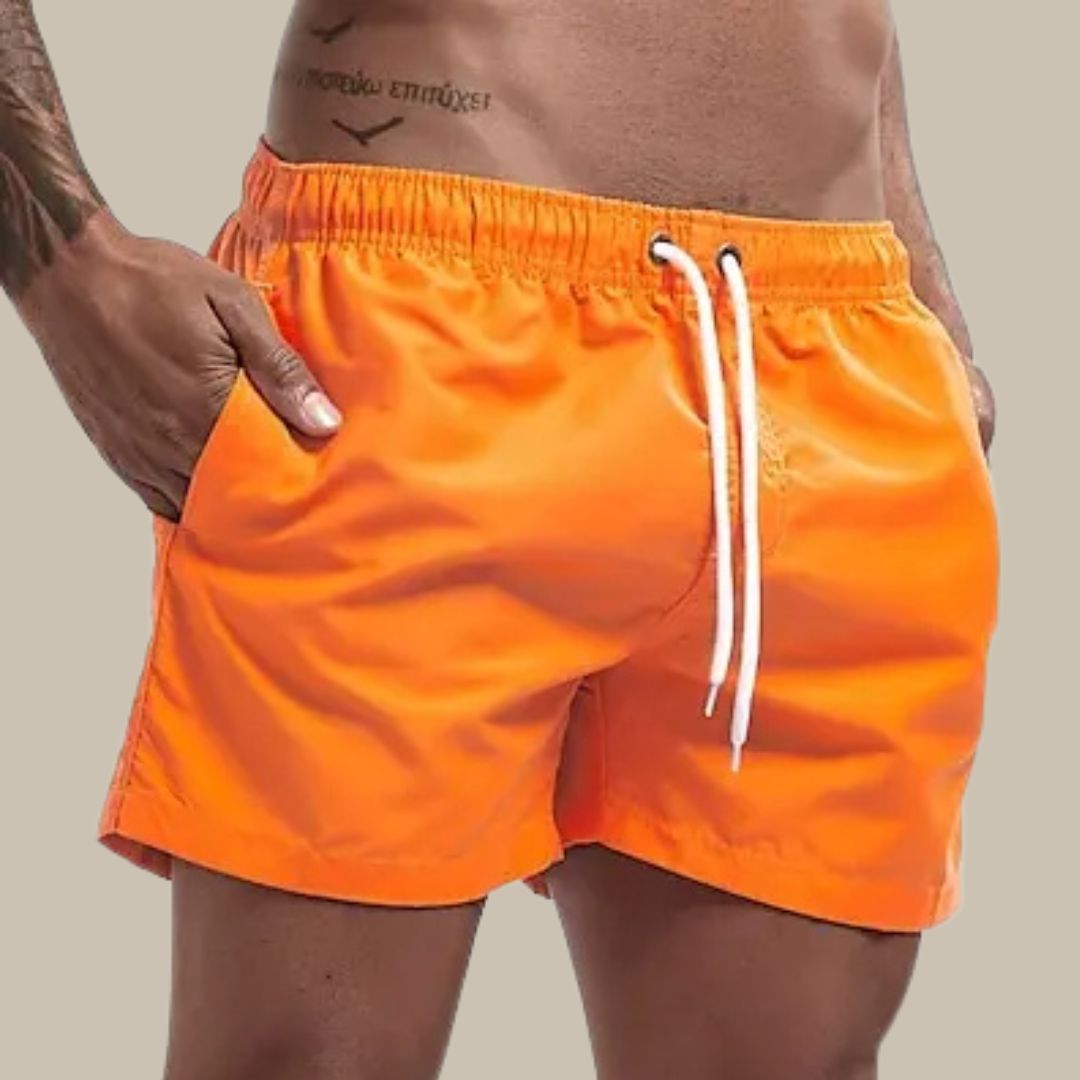 Charly | Men's Quick-Dry Swim Shorts with Drawstring