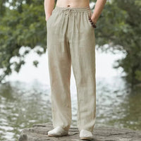 Sisica | Relaxed Fit Breathable Linen Trousers