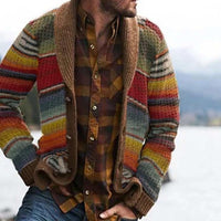 Sisica | Men's Cozy Shawl Collar Cardigan