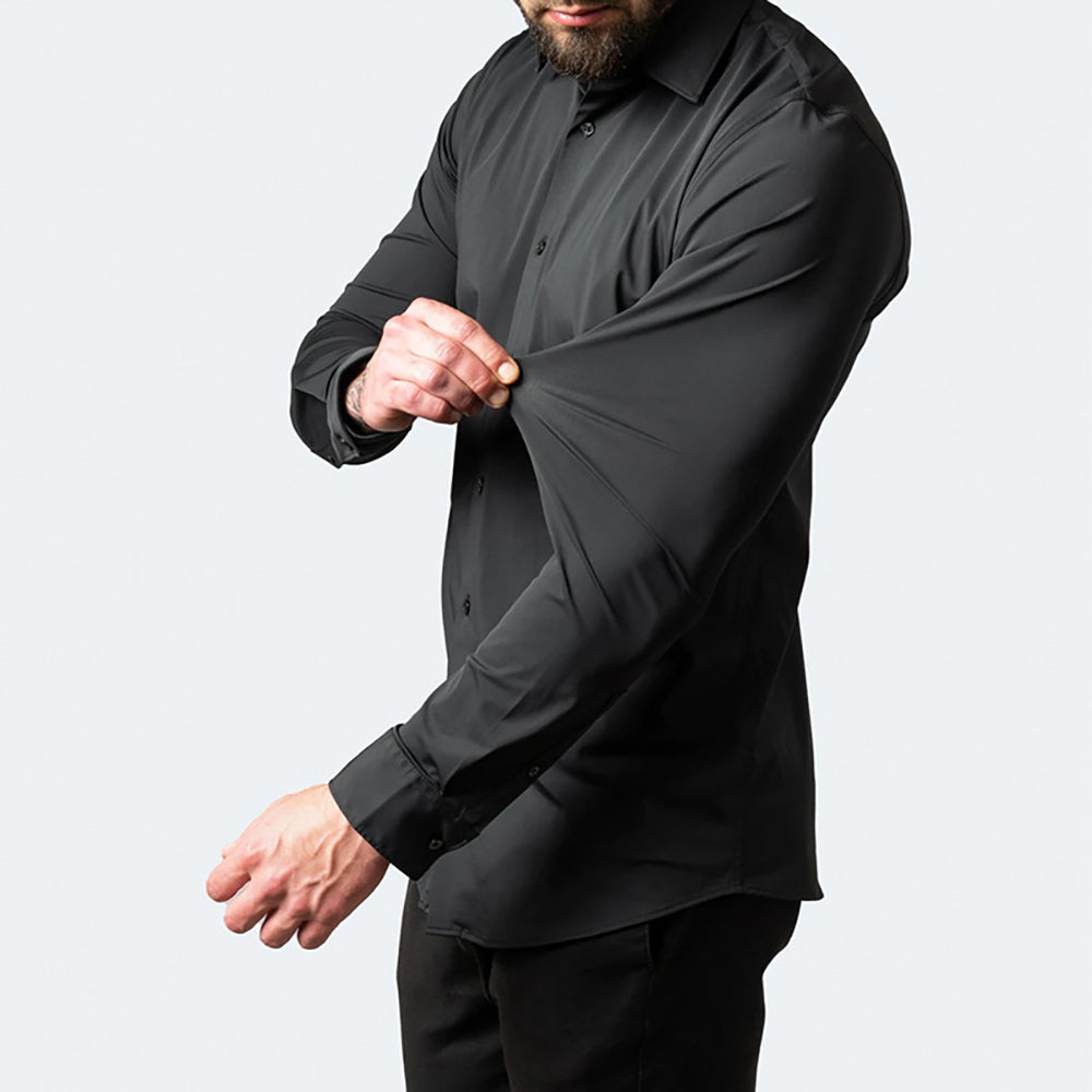 Charly | Men's Stretch Dress Shirt - Wrinkle-Resistant