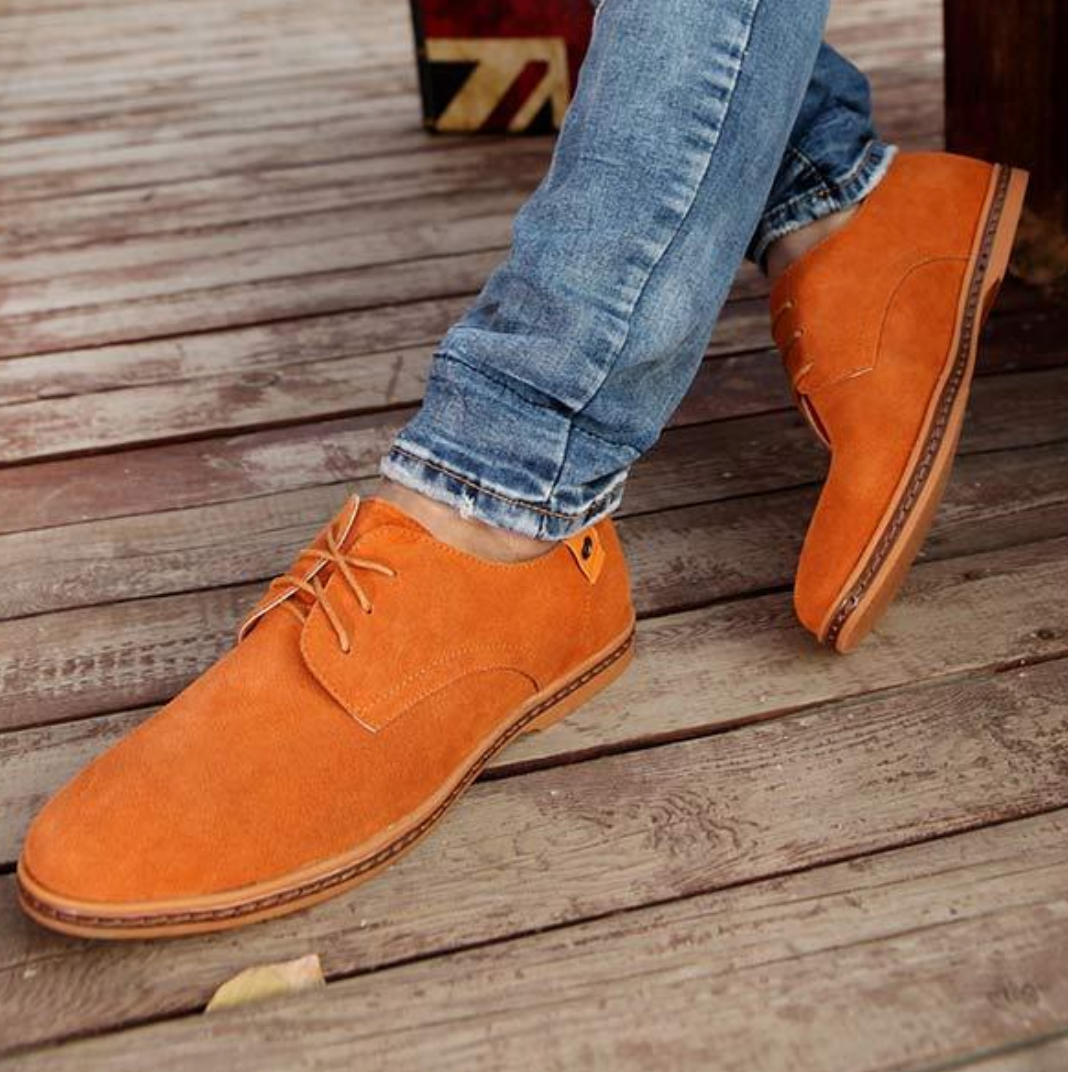 Charly | Men's Suede Lace-Up Derby Shoes