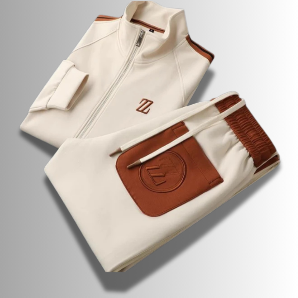 Charly | Men's Tracksuit Set with Side Stripe Detail