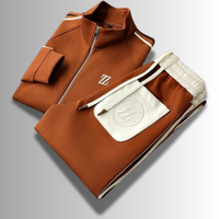 Sisica | Men's Tracksuit Set with Side Stripe Accent