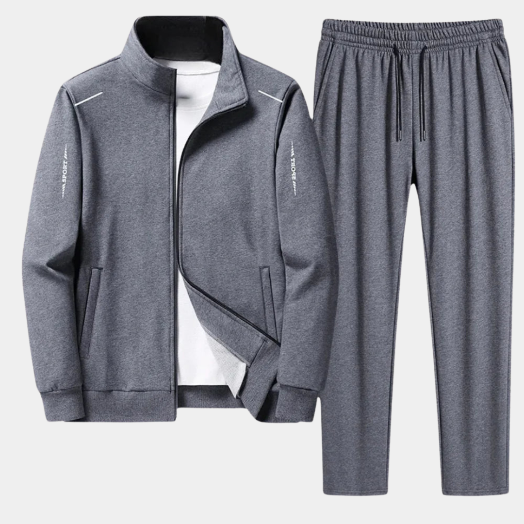 Charly | Men's Tracksuit Set with Zip Jacket and Pants