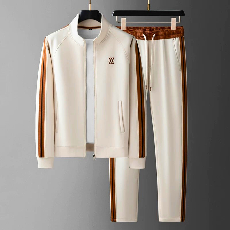 Charly | Men's Tracksuit with Side Stripes