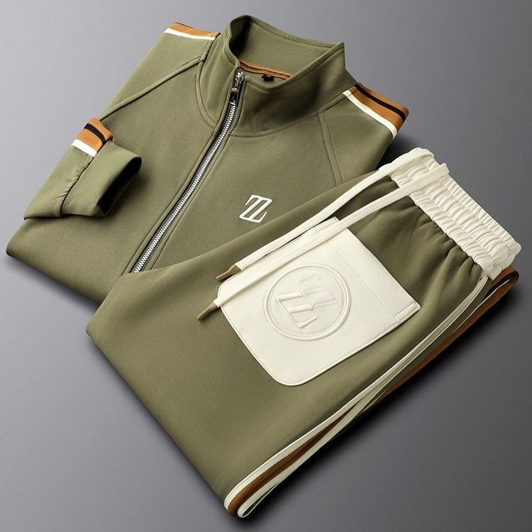Charly | Men's Tracksuit with Side Stripes