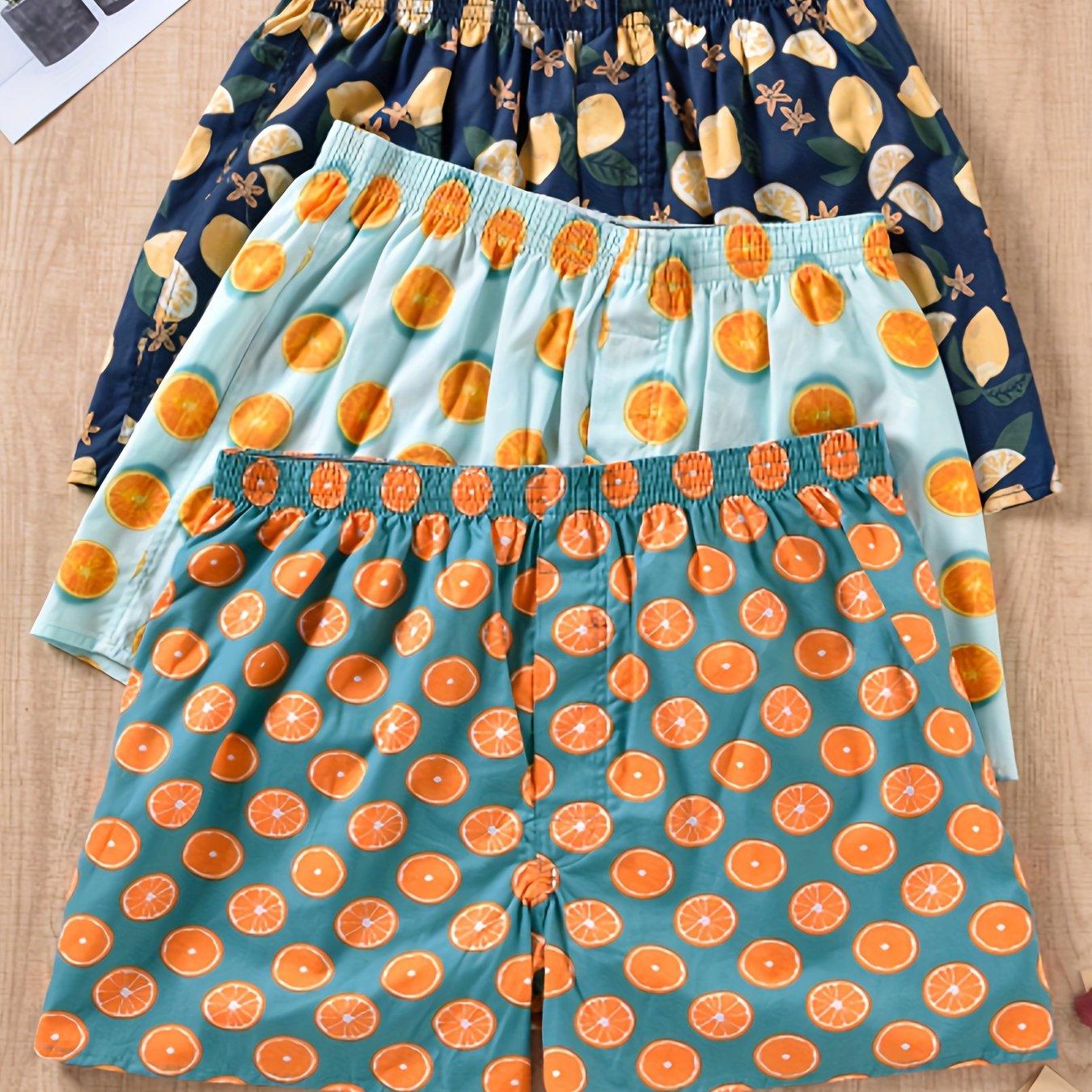 Charly | Men's Tropical Print Boxers (3-Pack)