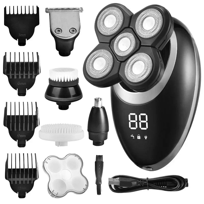 Charly | Men's Waterproof Rotary Shaver & Trimmer