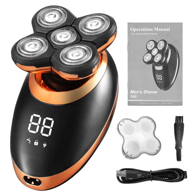 Charly | Men's Waterproof Rotary Shaver & Trimmer