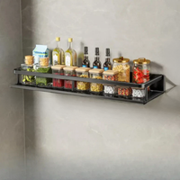 Sisica Kitchen Organizer Shelf - Wall Mount