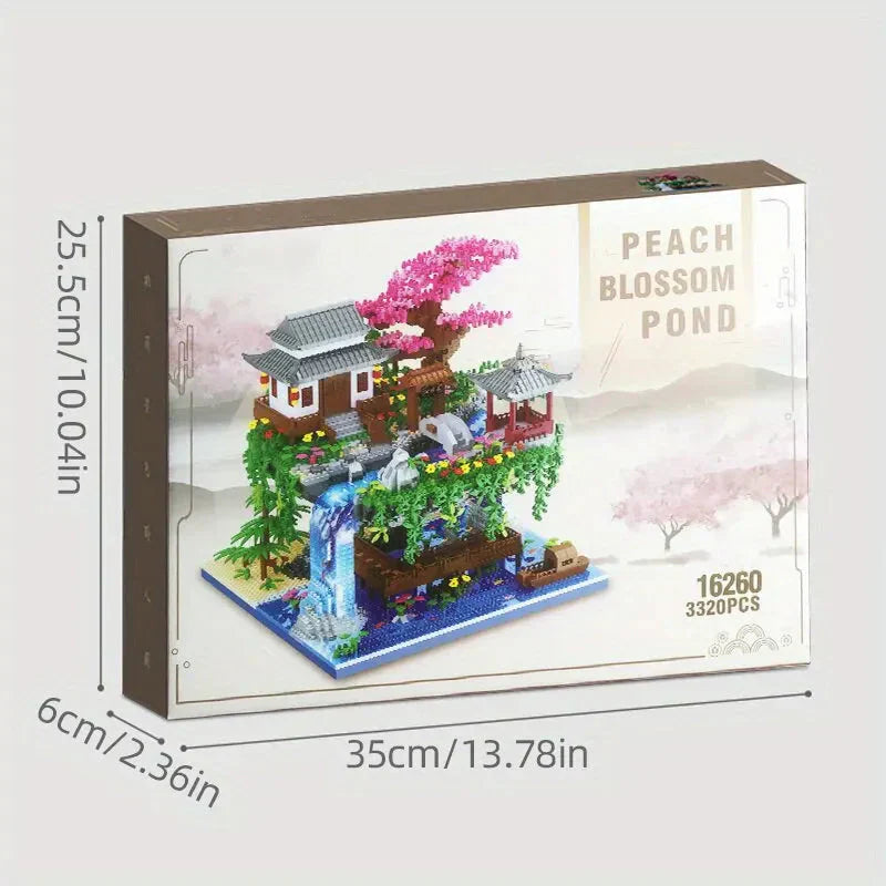 Charly | Mini Building Set 3320 Pieces with Waterfall Light