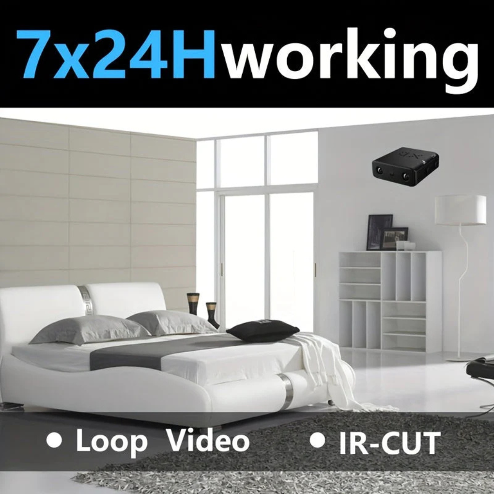 Charly | Mini HD Surveillance Camera with Night Vision