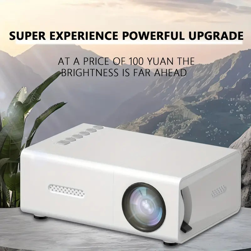 Charly | Mini Portable LED Projector for Home & Office