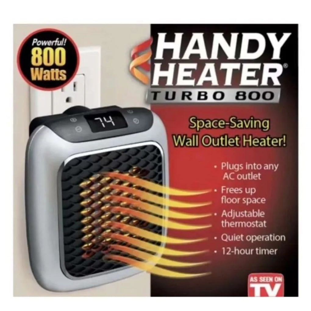 Charly | Mini Wall Plug Heater with Remote Control