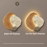 Sisica | Modern Wall Clock with Integrated Light