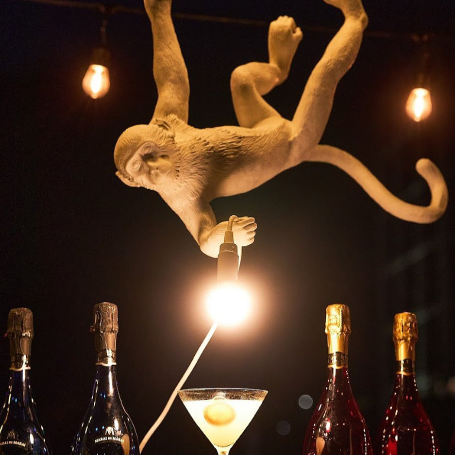 Charly | Monkey Pendant Light | Sculptural Design Object
