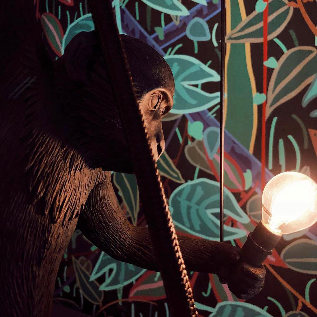 Charly | Monkey Pendant Light | Sculptural Design Object