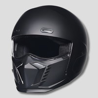 Sisica | Motorcycle Helmet Full Face Modular Matte Black