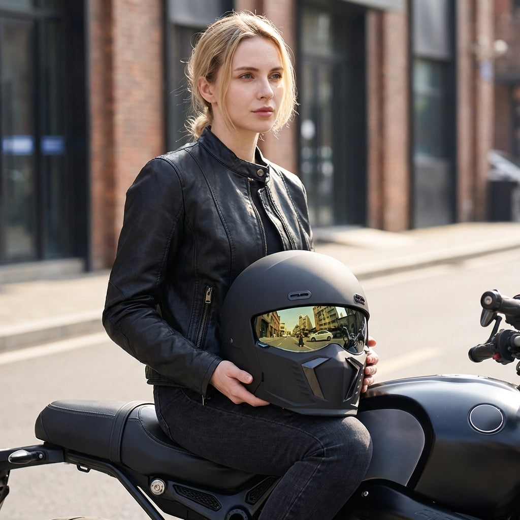Charly | Motorcycle Helmet with Full Face Protection