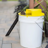 Sisica Bucket Mouse Trap - Auto Reset, Pet-Safe