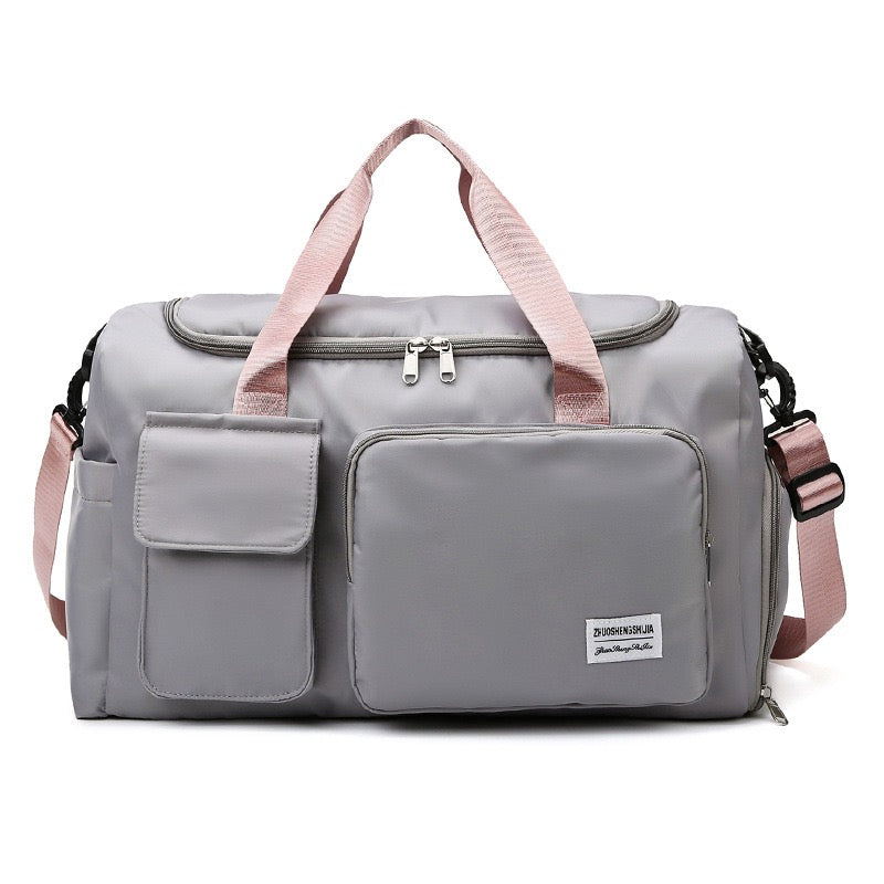 Charly | Multi-pocket travel bag, sports and gym bag with separate shoe compartment