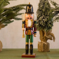 Sisica | NutcrackerJoy - Wooden Nutcracker Soldier Figure for Timeless Christmas Charm