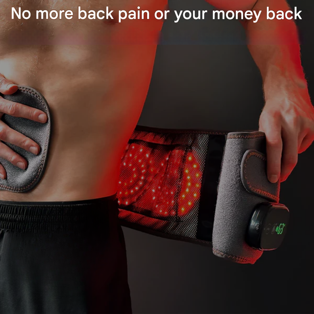 Charly | Orthopedic Back Support with Infrared Therapy - ThermaLum