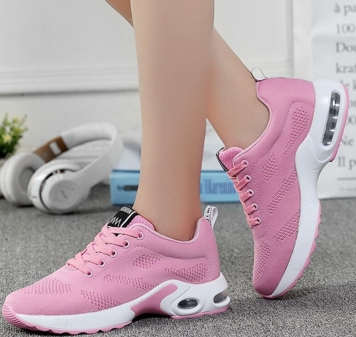 Charly - Orthopedic Lightweight, Breathable Sports Sneakers for Women | Sporty Casual Running Shoe with Air-Cushion Sole