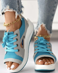 Sisica | Supportive & Airy Lace-Up Sandals