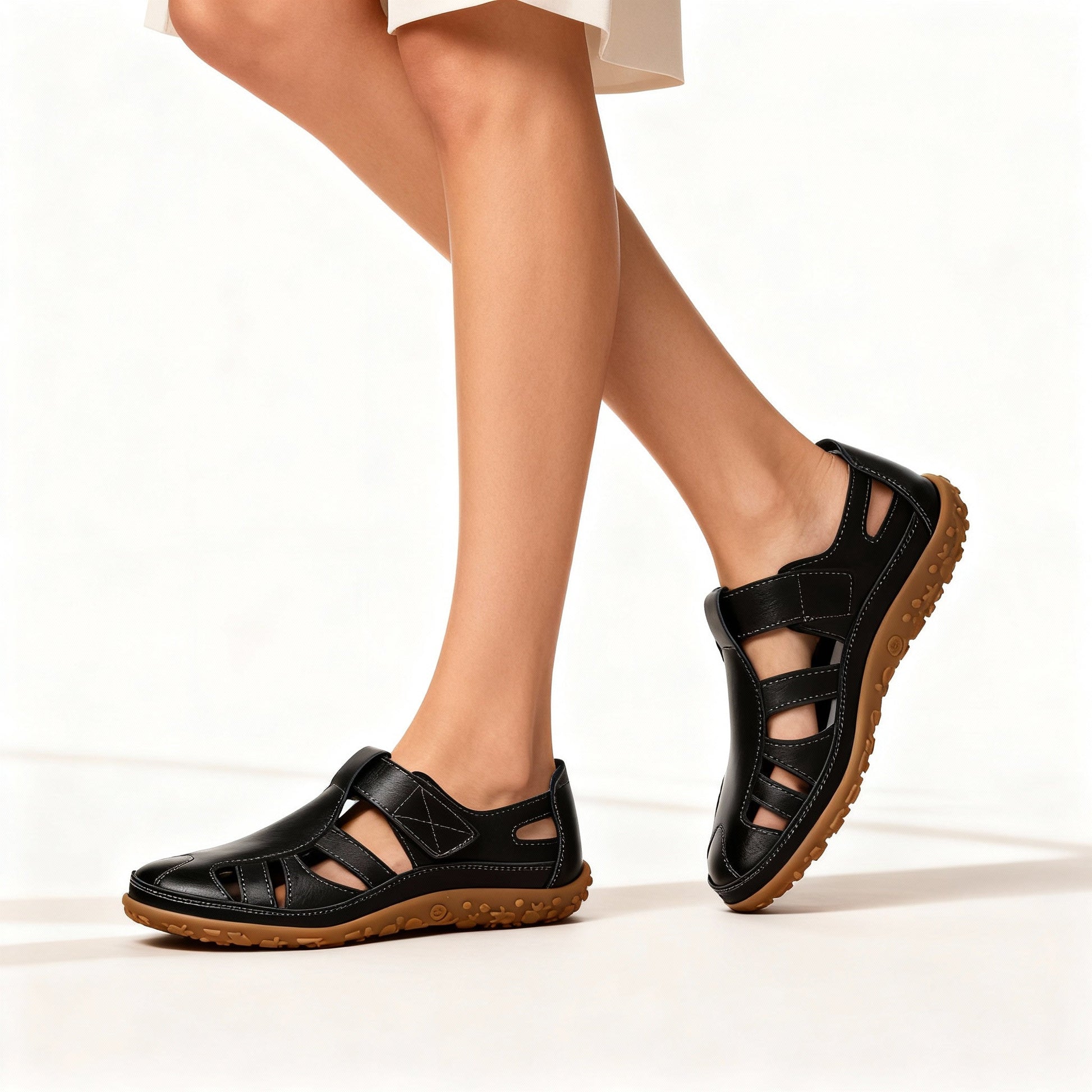 Charly | Orthopedic Retro Sandals | Anti-Slip