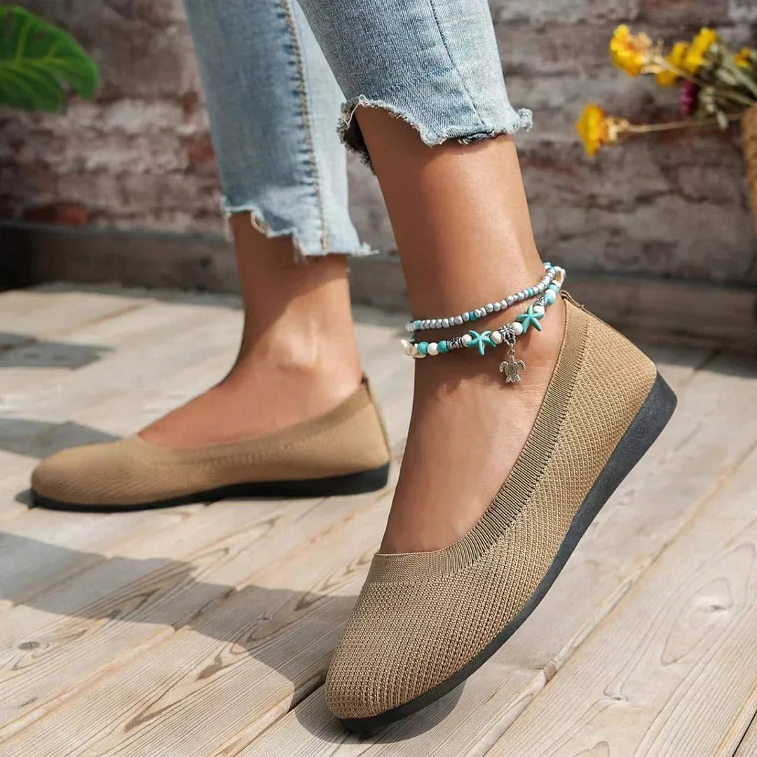 Charly - Orthopedic Sandals | Flat Loafers | Comfortable Women's Shoes