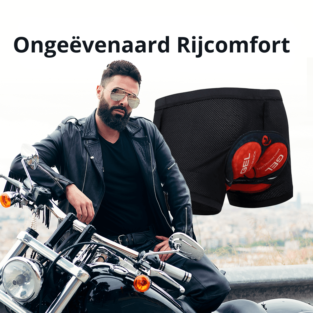 Charly | Padded Motorcycle Shorts | Shock Absorbing Gel Liner